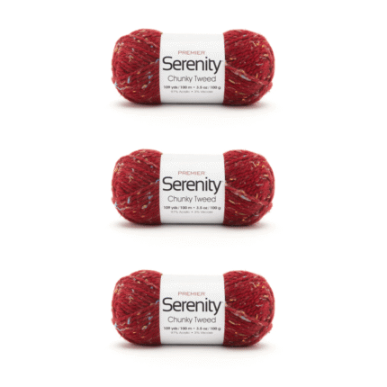 Serenity® Chunky Tweeds Bag of 3
